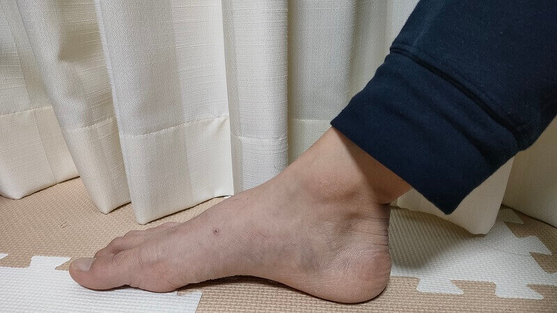 3年使用したBAKUNEの袖口